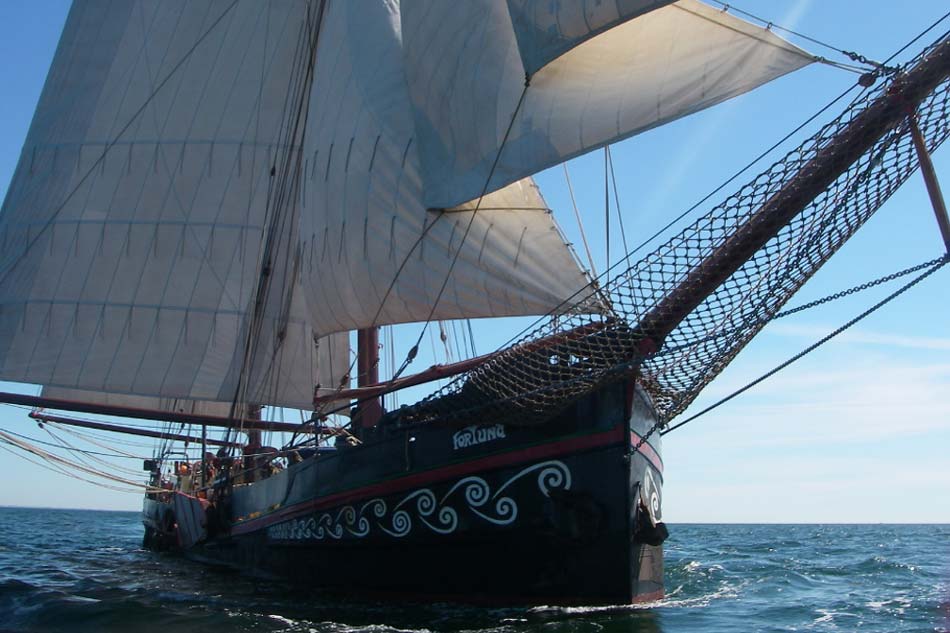 Aktuelles 46 Hafengeburtstag Hamburg, Segelschiff Fortuna